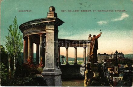 1913 Budapest I. Szt. Gellért szobor