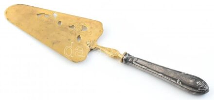 Tortalapát, fém, jelzett, h: 30cm