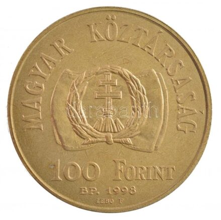 1998. 100Ft Cu-Ni-Zn '1848-49-es szabadságharc' T:BU Adamo EM150