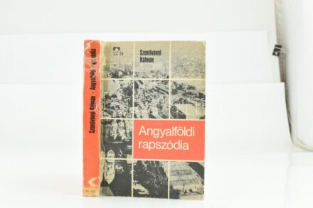 Szentiványi Kálmán: Angyalföldi rapszódia. Szociográfikus regény. A szerző által DEDIKÁLT példány. Bp., 1982., Kossuth. Kiadói sérült gerincű kartonált papírkötés, volt könyvtári példány.