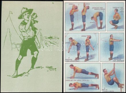 9 db cserkész lap modern vagy reprint