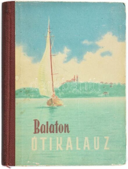 Darnay-Dornyay Béla - Zákonyi Ferenc: Balaton, útikalauz. 1957, Sport. Fekete-fehér fotókkal illusztrálva. Kihajtható, Balaton térkép melléklettel, szakadt. Kiadói kopott félvászon kötésben.