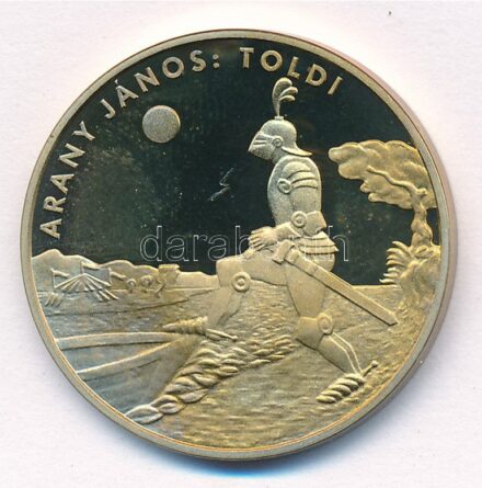 2001. 200Ft 'Arany János: Toldi' T:PP ujjlenyomat, fo. Adamo EM173