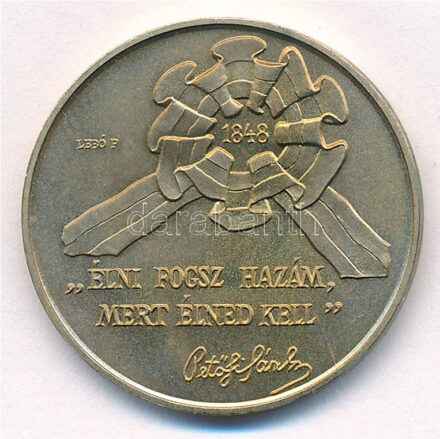 1998. 100Ft Cu-Ni-Zn '1848-49-es szabadságharc' T:BU Adamo EM150