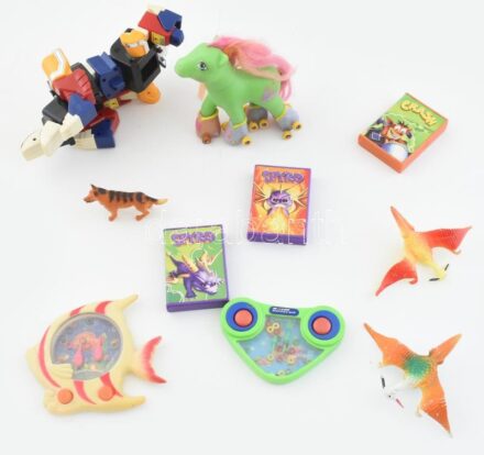 10 db vegyes játék, közte retró darabok