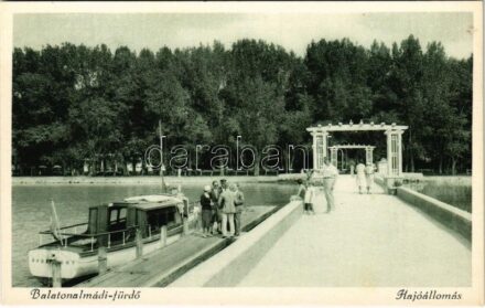 Balatonalmádi, Hajóállomás, 'Badacsony' motoros hajó