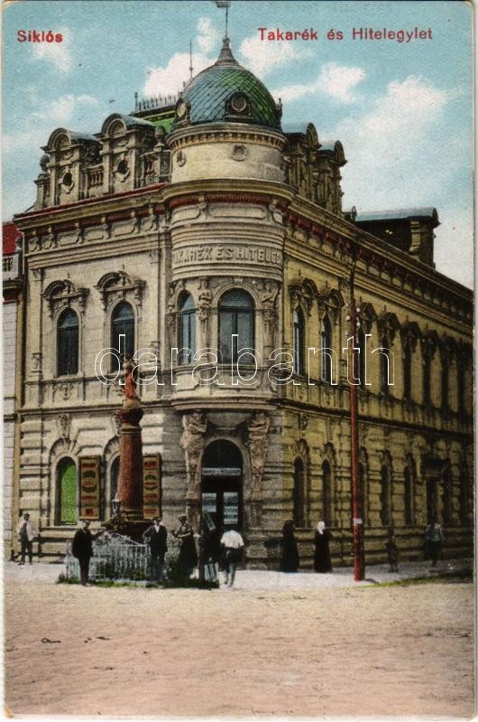 1925 Siklós, Takarék és Hitelegylet. Lázár Testvérek kiadása (EK)