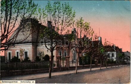 1913 Balassagyarmat, Szitovszky út (EK)