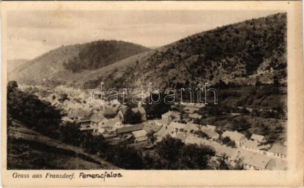 1907 Ferencfalva, Franzdorf, Valiug;