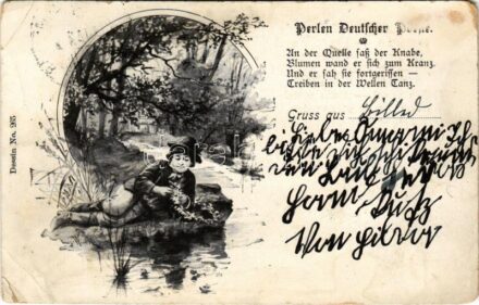 1902 Gruss aus... + 'BILLÉD' (EB)