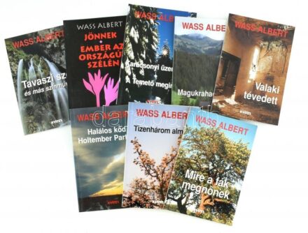 Wass Albert 8 műve: Tavaszi szél és más színművek.; Jönnek. Ember az országút szélén.; Karácsonyi üzenetek. A Temető megindul.; Magukrahagyottak.; Valaki tévedett.; Halálos köd Holtember Partján.; Tizenhárom almafa.; Mire a fák