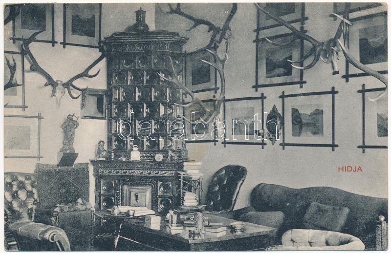 Szedres, Hidjapuszta, Hidja-puszta, Bezerédj kastély, belső (EK)