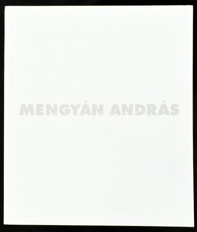 Mengyán András. Kiállítási katalógus. Bp., 1995., Műcsarnok. Magyar és angol nyelven. Gazdag képanyaggal illusztrált. Kiadói papírkötés, jó állapotban.