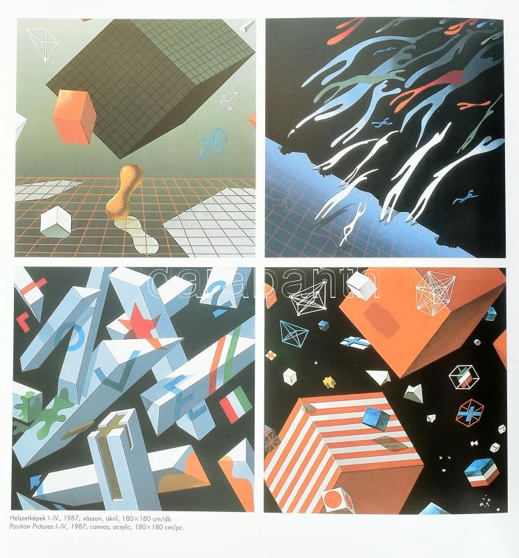 Mengyán András. Kiállítási katalógus. Bp., 1995., Műcsarnok. Magyar és angol nyelven. Gazdag képanyaggal illusztrált. Kiadói papírkötés, jó állapotban. - Image 3