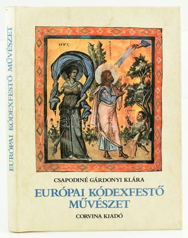 Csapodiné Gárdonyi Klára: Európai kódexfestő művészet. Bp., 1981, Corvina. Gazdag képanyaggal illusztrálva. Kiadói kartonált papírkötés, kiadói papír védőborítóban, jó állapotban.
