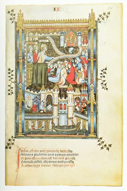 Csapodiné Gárdonyi Klára: Európai kódexfestő művészet. Bp., 1981, Corvina. Gazdag képanyaggal illusztrálva. Kiadói kartonált papírkötés, kiadói papír védőborítóban, jó állapotban. - Image 3