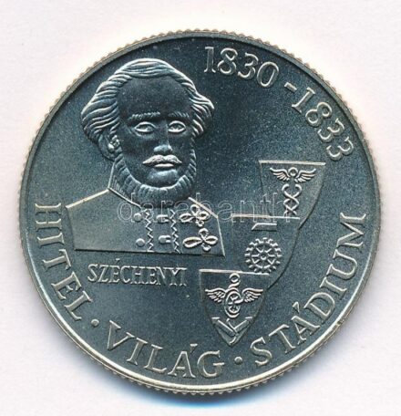 1983. 100Ft alpakka 'Széchenyi István' T:BU Adamo EM75