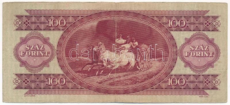 1949. 100Ft 'B 394 056916' T:III,III- Adamo F28 - Image 2