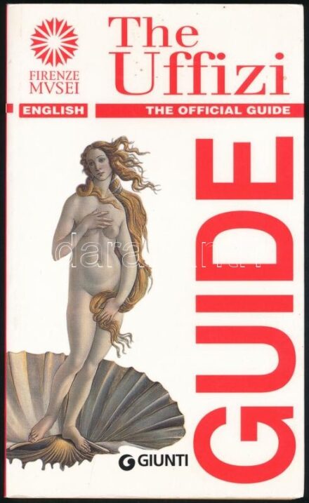Fossi, Gloria: The Uffizi. The Official Guide (English). Firenze-Milánó, 2005, Giunti. Rendkívül gazdag képanyaggal illusztrálva. Angol nyelven. Kiadói papírkötés, egy sérült lappal.