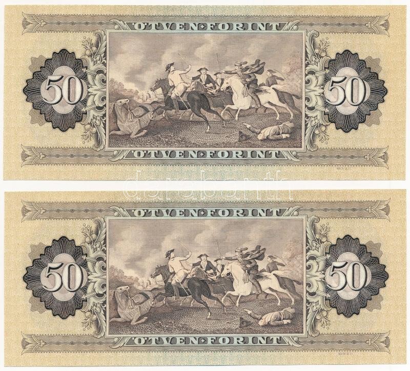 1983. 50Ft 'D 146 038733 - D 146 038734' (2x) T:I Adamo F23 - Image 2