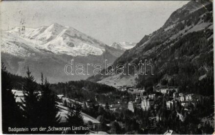 1929 Badgastein von der Schwarzen Liesl aus (EK)