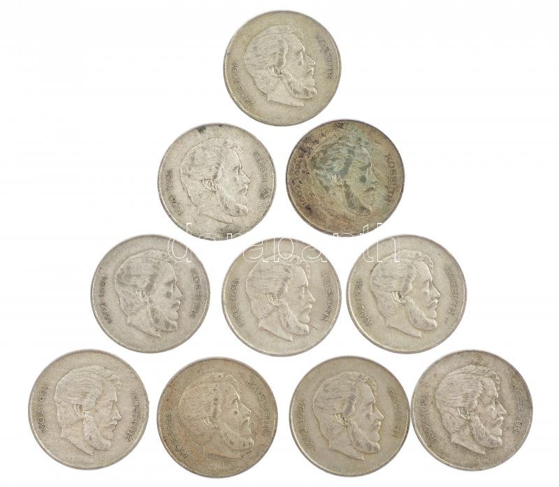 1947. 5Ft Ag 'Kossuth' (10x) T:2-,3 patina Adamo F8.1 - Image 2