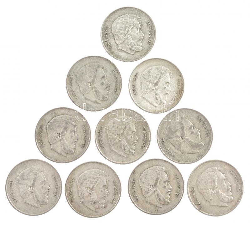 1947. 5Ft Ag 'Kossuth' (10x) T:2-,3 patina Adamo F8.1 - Image 2