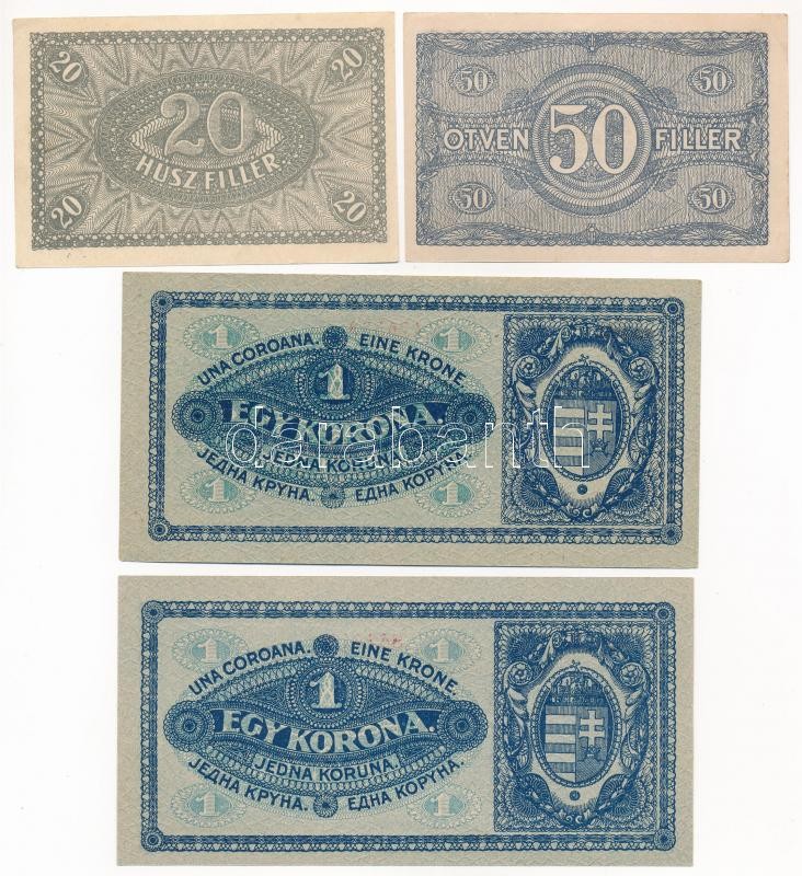 1920. 20f + 50f + 1K (2x) T:I-II Adamo - Image 2