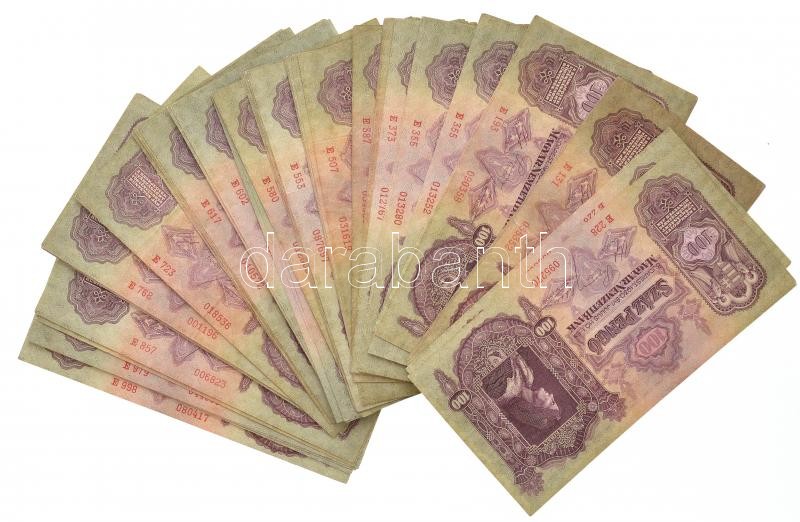 1930. 100P (50x) T:II-III szép papírral is Adamo P17