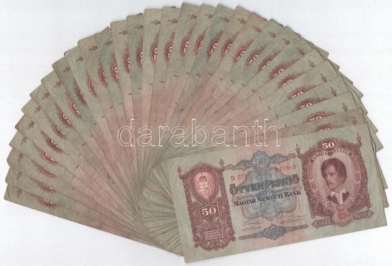 1932. 50P (30x) T:III,III- Adamo P14