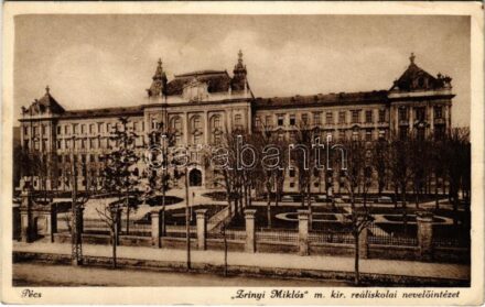 1935 Pécs, Zrínyi Miklós m. kir. reáliskolai nevelőintézet (Rb)