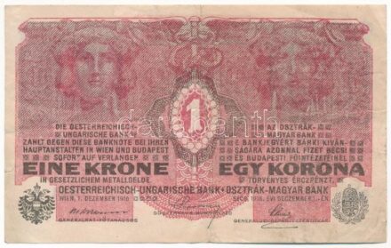 1916. 1K '7000 feletti sorozatszám' T:III Adamo K3M