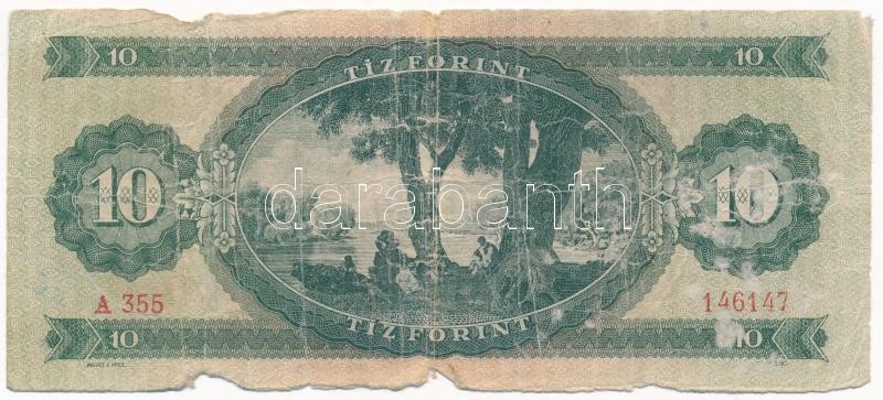 1949. 10Ft 'A 355 146147' T:III- erősen kopott Adamo F3 - Image 2