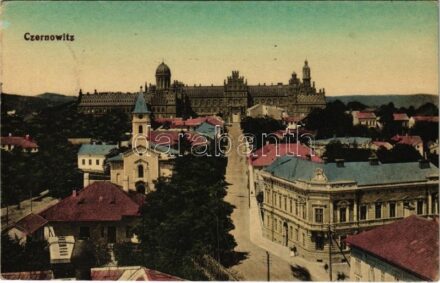 1917 Chernivtsi, Czernowitz, Cernauti, Csernyivci; (EK)