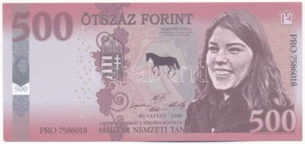 2018. 500Ft 'Soros pénz' fantázia bankjegy T:I