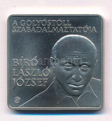 2010. 1000Ft Cu-Ni 'Bíró László József, a golyóstoll szabadalmaztatója' kapszulában, műanyag tokban T:BU Adamo EM232