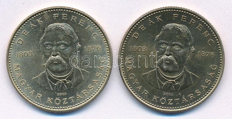 2003. 20Ft 'Deák' (2x) T:1-,2 Adamo FOEM2