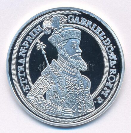 DN 'Magyar tallérok utánveretben - Bethlen Gábor tallérja 1628' Ag emlékérem (20g/0.999/38,6mm) T:PP kis fo.