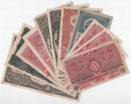 1916-1920. 1K-50K (11x) T:III
