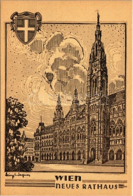 Wien, Vienna, Bécs; Neues Rathaus s: Heinz Wagner