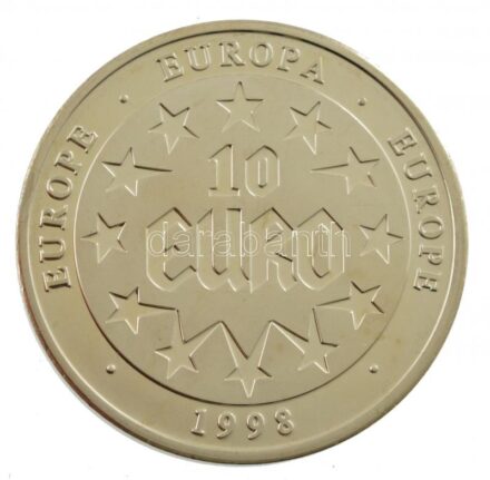 Európa 1998. 10E emlékérem T:PP Europe 1998. 10 Euro commemorative coin C:PP