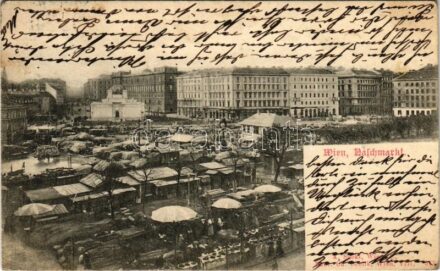 1900 Wien, Vienna, Bécs; Naschmarkt / market