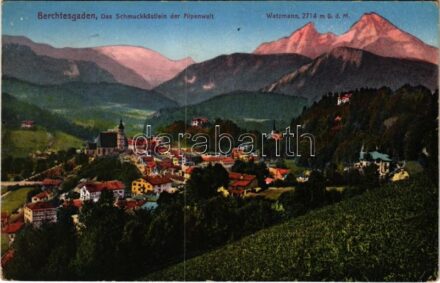 Berchtesgaden, Das Schmuckkästlein der Alpenwelt, Watzmann (EK)