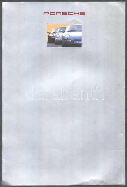 cca 1990-2000 4 db német nyelvű Porsche autósprospektus: Porsche 911; Porsche 928 GTS; Porsche 968; Porsche 911 - 928 GTS - 968.