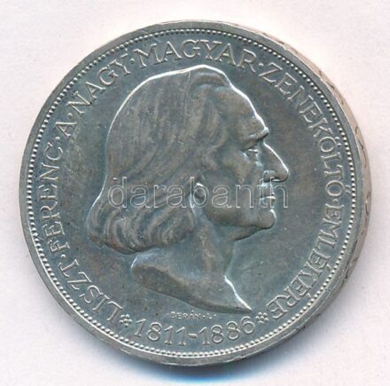 1936. 2P Ag 'Liszt' T:1- Adamo P7.3