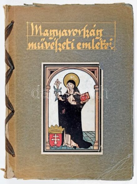 Divald Kornél: Magyarország művészeti emlékei. Bp., 1927, Kir. M. Egyetemi Nyomda, 256 p. Gazdag fekete-fehér szövegközti képanyaggal illusztrált. Kiadói zsinórfűzött félvászon-kötés, kissé kopott borítóval, a gerincen