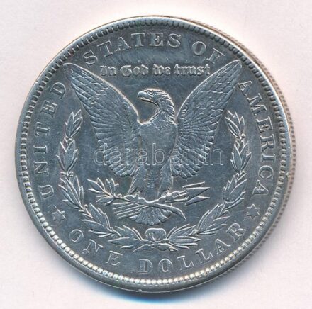 Amerikai Egyesült Államok 1889. 1$ Ag 'Morgan' T:1-,2 ph. USA 1889. 1 Dollar 'Morgan' Dollar Ag C:AU,XF edge error Krause KM#110