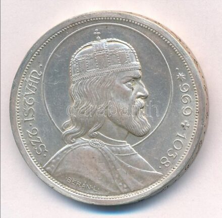 1938. 5P Ag 'Szent István' T:1- ph. Adamo P8.1
