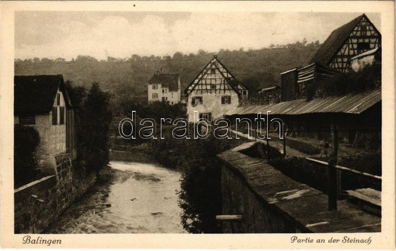 Balingen, Partie an der Steinach / riverside
