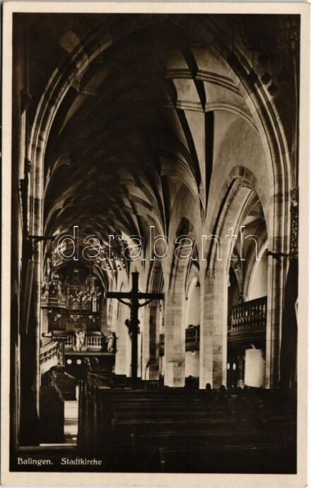 Balingen, Stadtkirche / church, interior